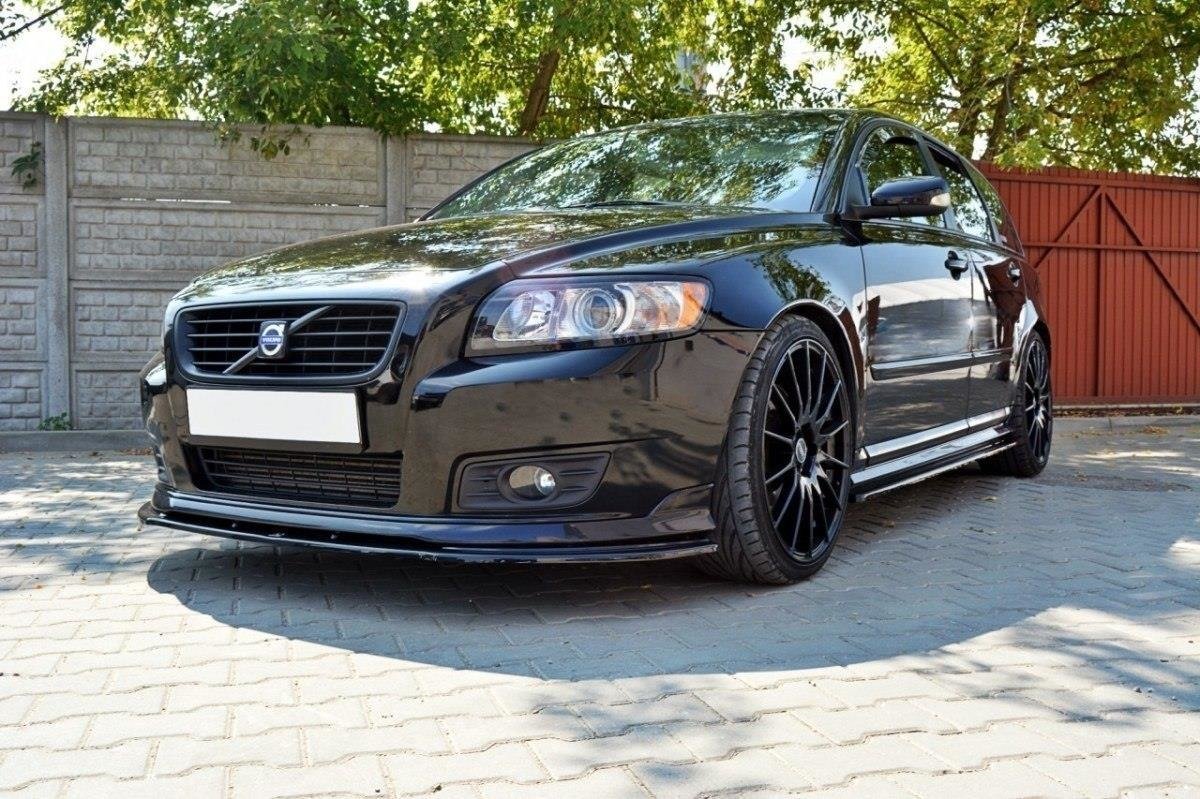 FRONT SPLITTER v.1 suitable for Volvo V50F R-DESIGN