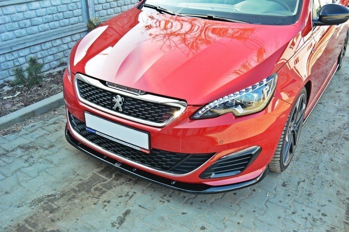 FRONT SPLITTER v.2 suitable for Peugeot 308 II GTI