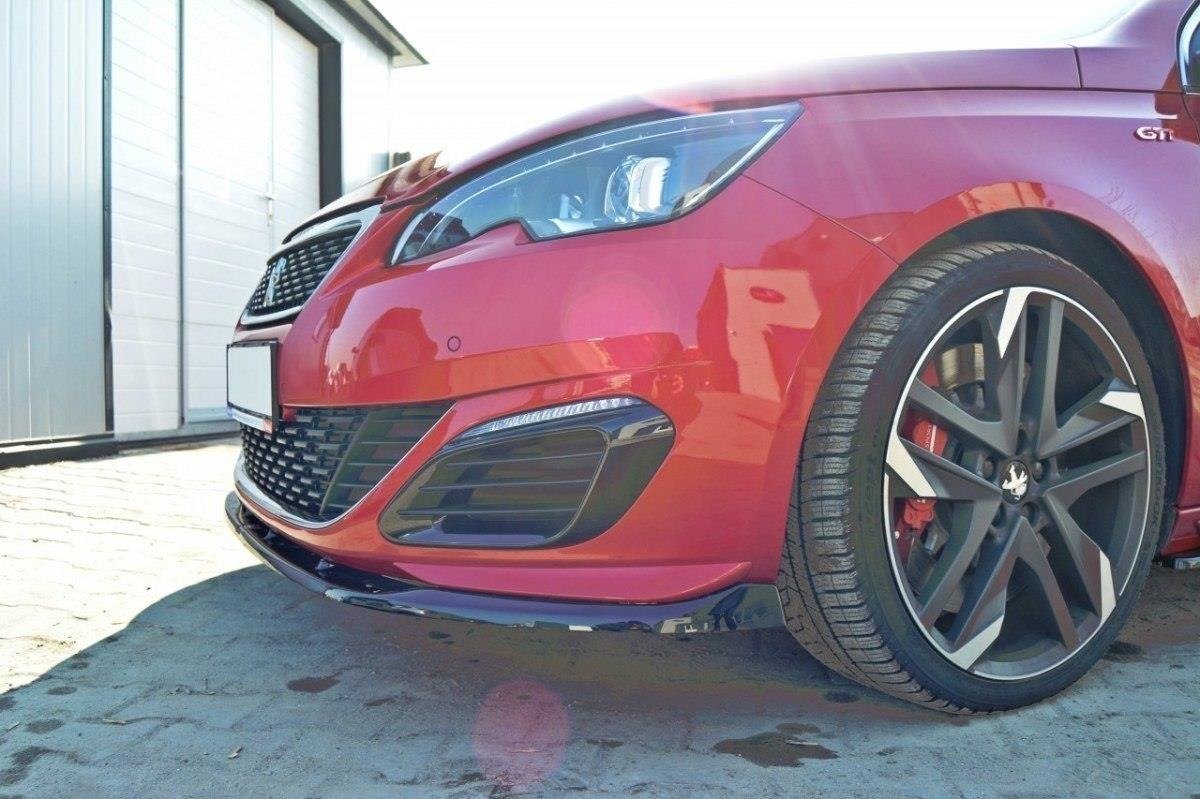 FRONT SPLITTER v.2 suitable for Peugeot 308 II GTI