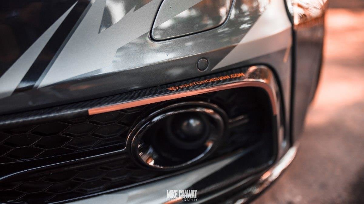 Frames for lights suitable for Audi S6 / A6 S-Line C7