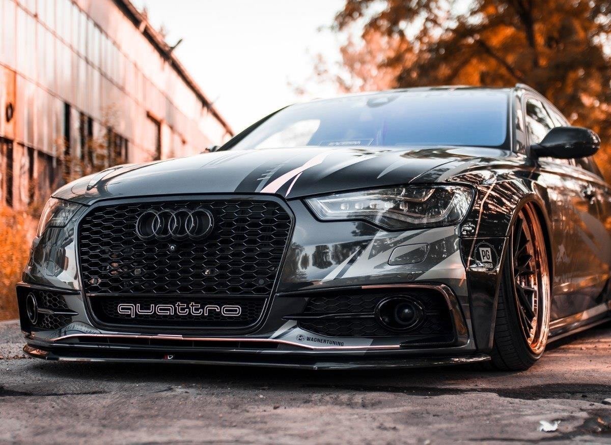 Frames for lights suitable for Audi S6 / A6 S-Line C7