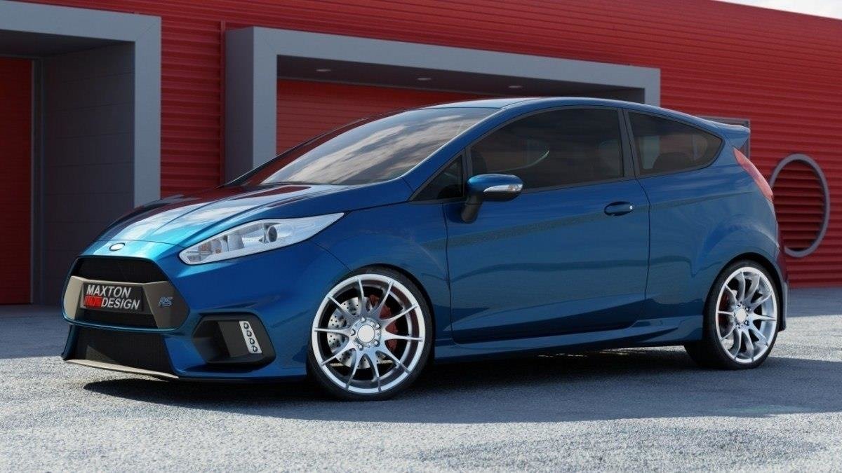 Front Bumper (Focus RS Look) suitable for Ford Fiesta Mk7 FL