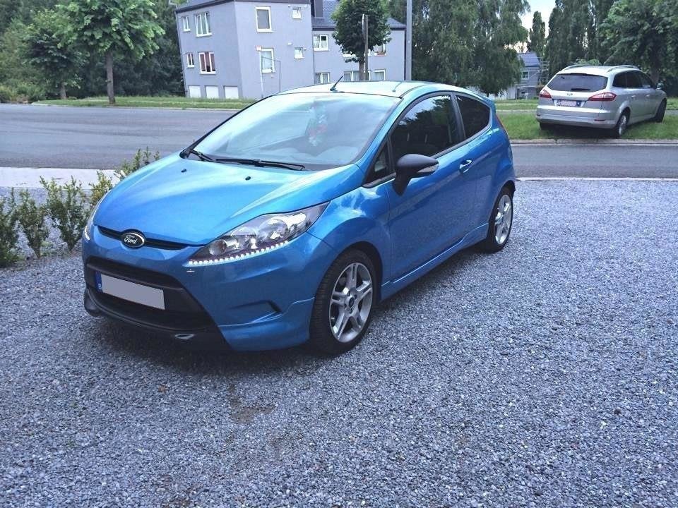 Front Bumper Spoiler suitable for Ford Fiesta Mk7