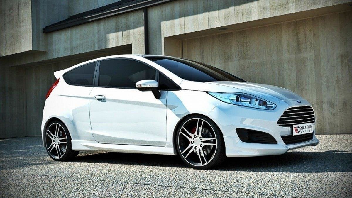 Front Bumper Spoiler suitable for Ford Fiesta Mk7 FL