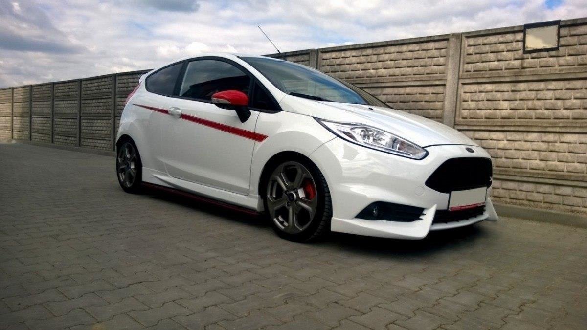 Front Bumper Spoiler suitable for Ford Fiesta ST Mk7 FL