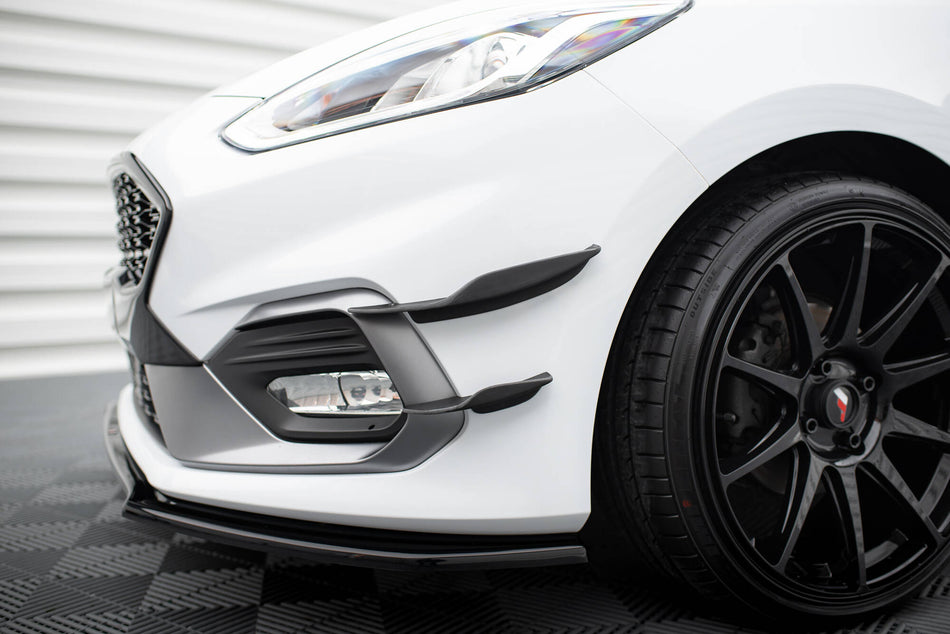Front Bumper Wings (Canards) V.2 suitable for Ford Fiesta Mk8 ST / ST-Line