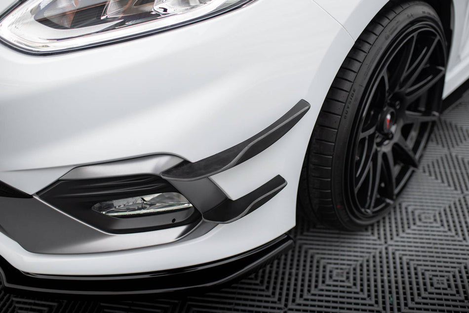Front Bumper Wings (Canards) V.2 suitable for Ford Fiesta Mk8 ST / ST-Line