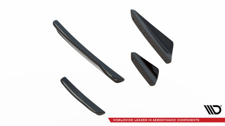 Front Bumper Wings (Canards) suitable for Audi A3 S-Line Sedan / S3 Sedan 8Y Facelift