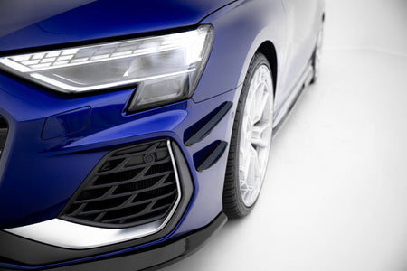 Front Bumper Wings (Canards) suitable for Audi A3 S-Line Sedan / S3 Sedan 8Y Facelift