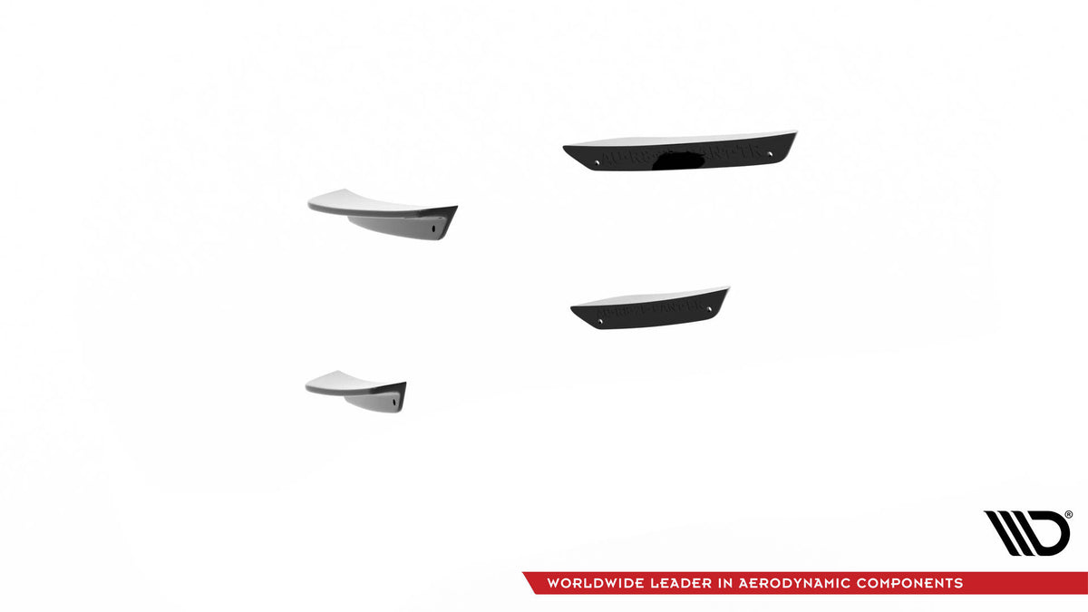 Front Bumper Wings (Canards) suitable for Audi R8 Mk2 Facelift