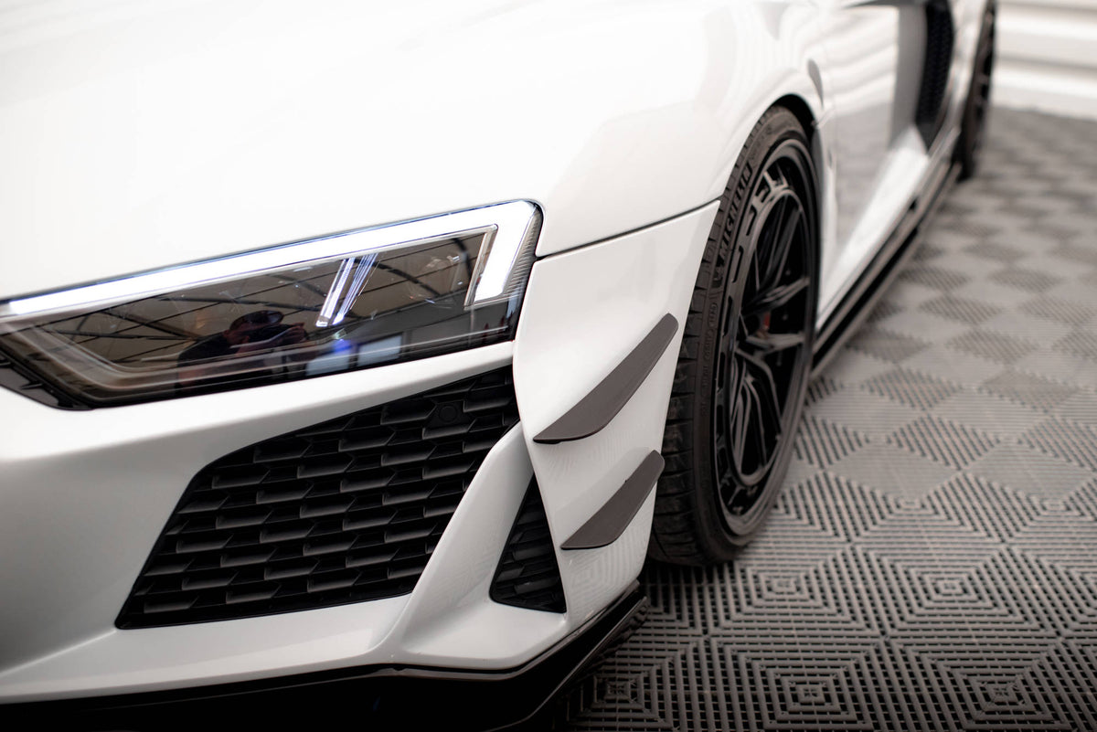Front Bumper Wings (Canards) suitable for Audi R8 Mk2 Facelift
