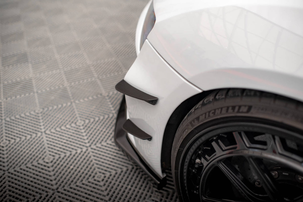 Front Bumper Wings (Canards) suitable for Audi R8 Mk2 Facelift