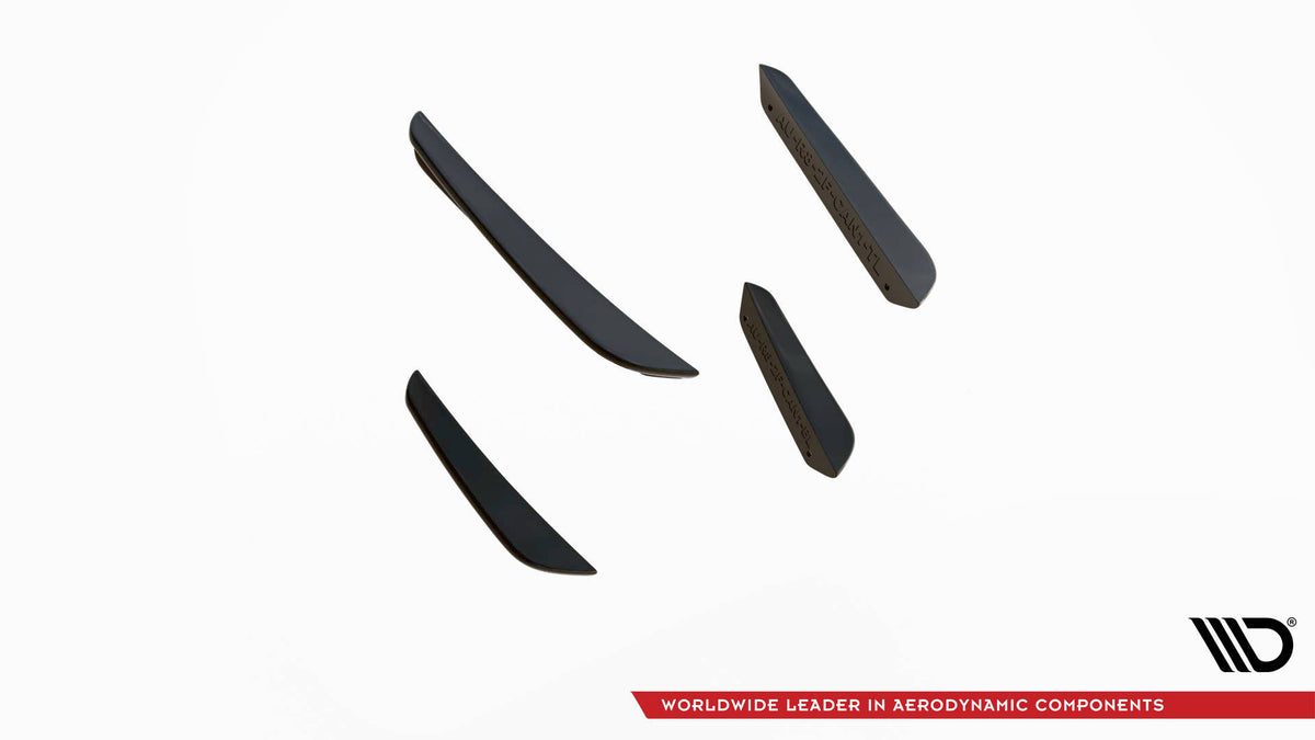 Front Bumper Wings (Canards) suitable for Audi R8 Mk2 Facelift