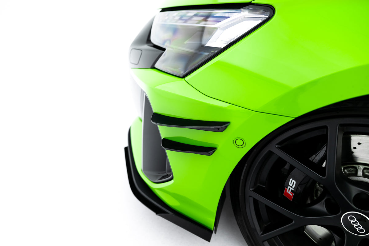 Front Bumper Wings (Canards) suitable for Audi RS3 Sportback 8Y Facelift