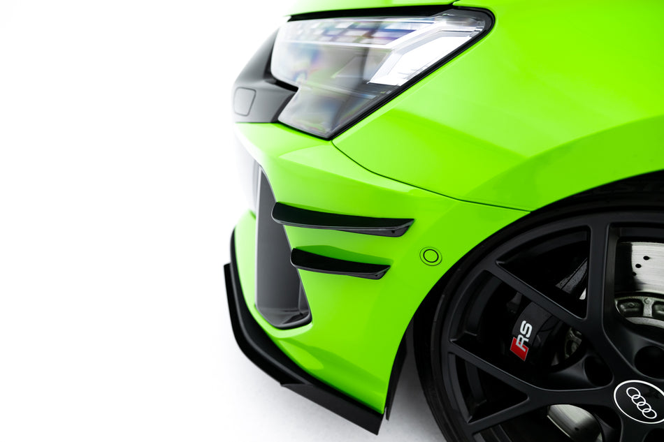 Front Bumper Wings (Canards) suitable for Audi RS3 Sportback 8Y Facelift