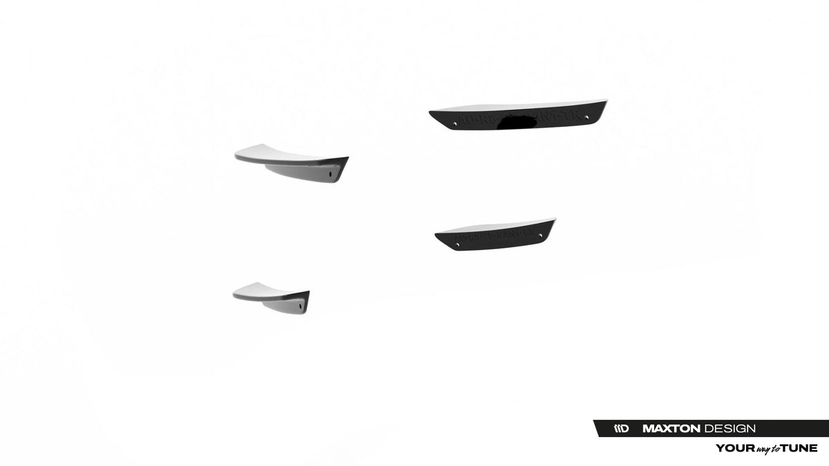 Front Bumper Wings (Canards) suitable for Audi RS3 Sportback 8Y Facelift