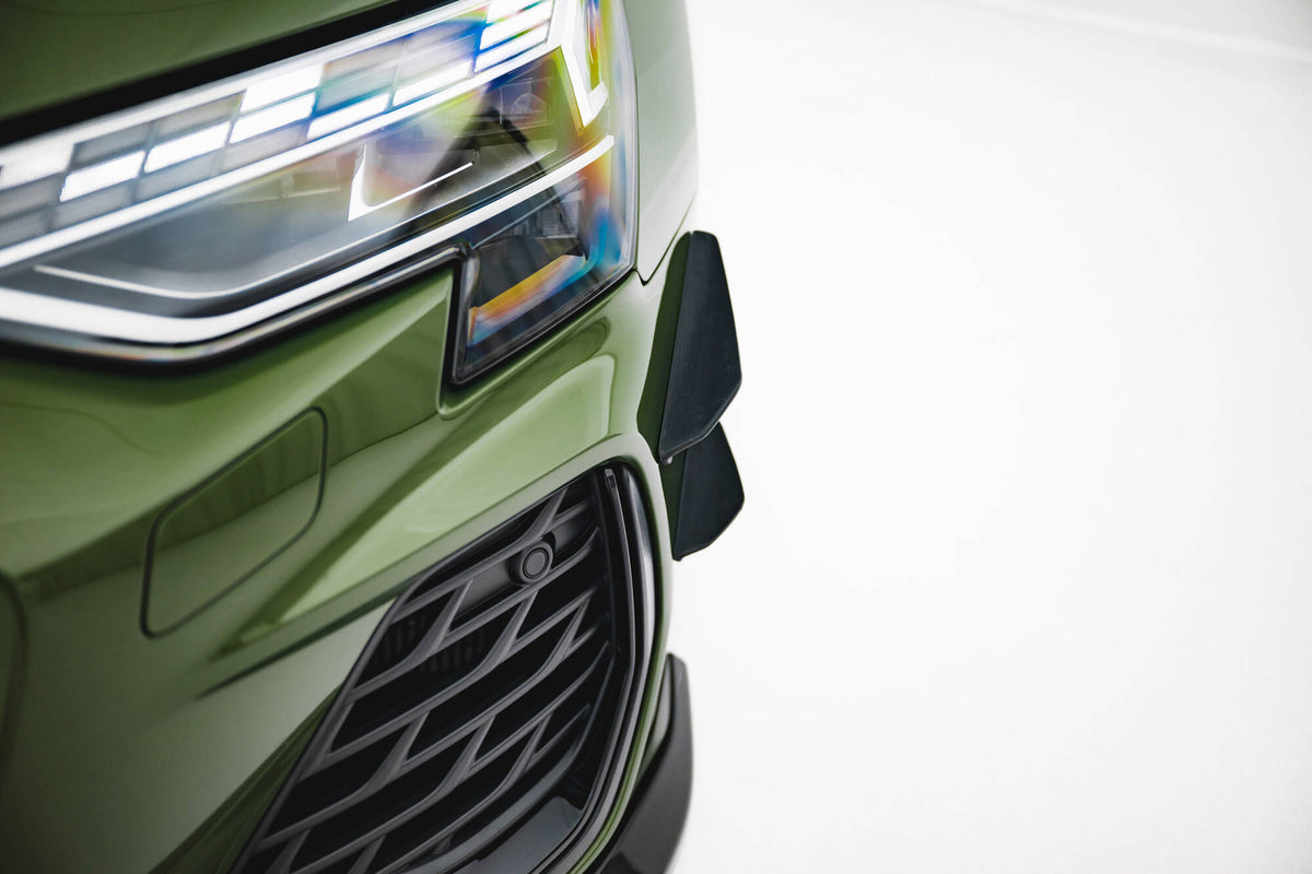 Front Bumper Wings (Canards) suitable for Audi S3 Sportback / A3 S-line Sportback  8Y Facelift