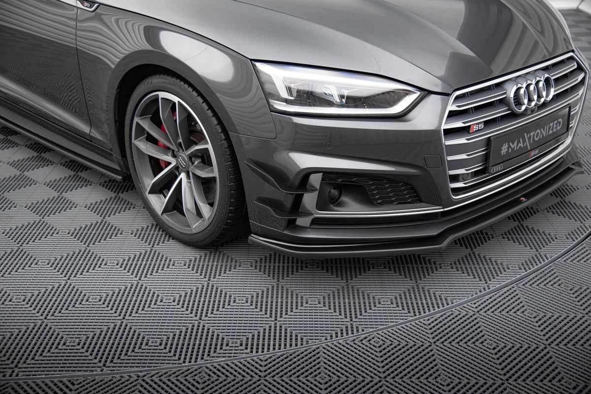 Front Bumper Wings (Canards) suitable for Audi S5 / A5 S-Line Coupe / Sportback F5