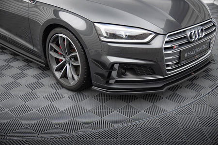 Front Bumper Wings (Canards) suitable for Audi S5 / A5 S-Line Coupe / Sportback F5