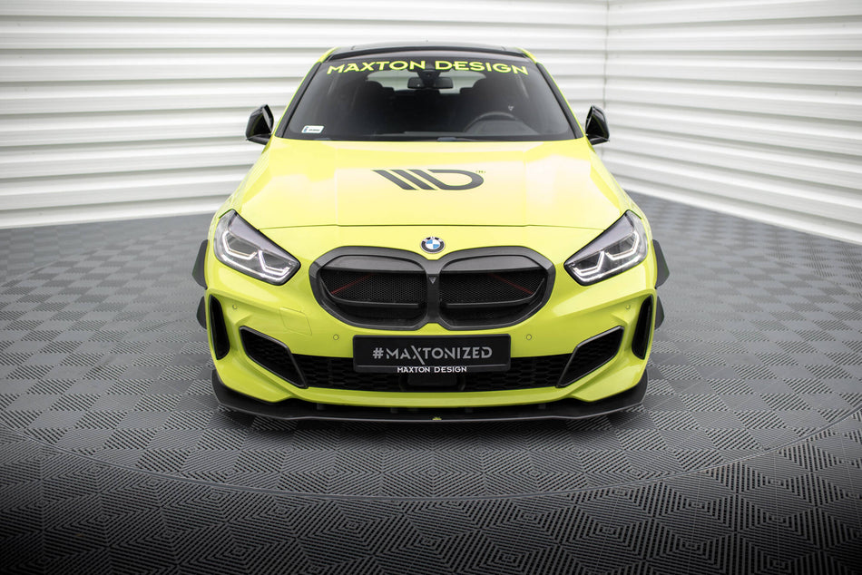 Front Bumper Wings (Canards) suitable for BMW 1 M-Pack / M135i / 128ti F40