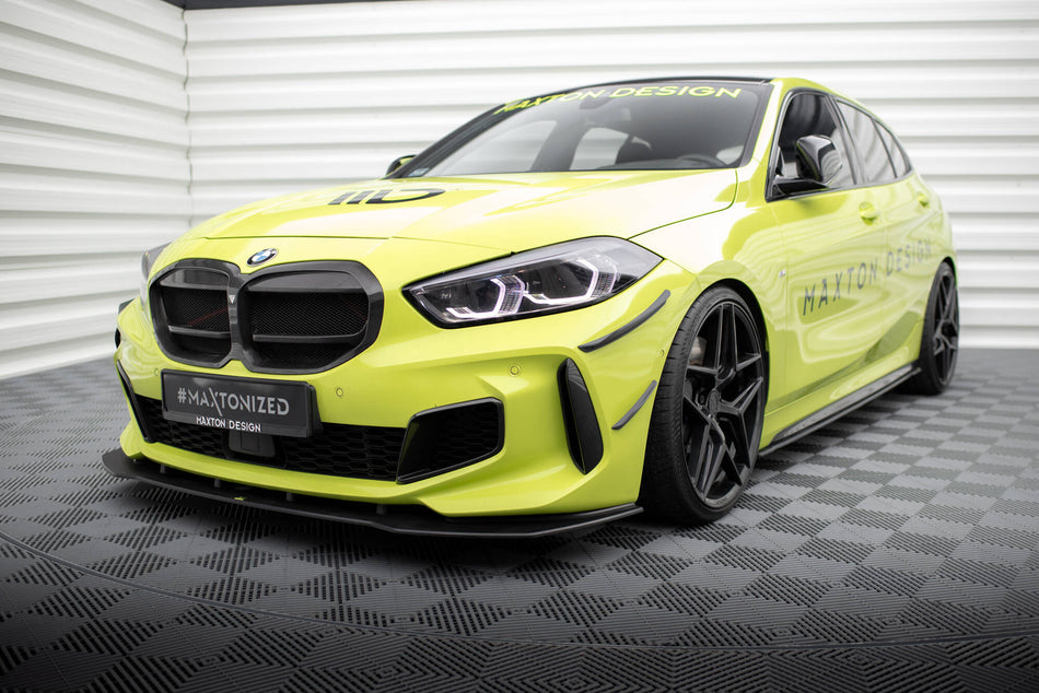 Front Bumper Wings (Canards) suitable for BMW 1 M-Pack / M135i / 128ti F40
