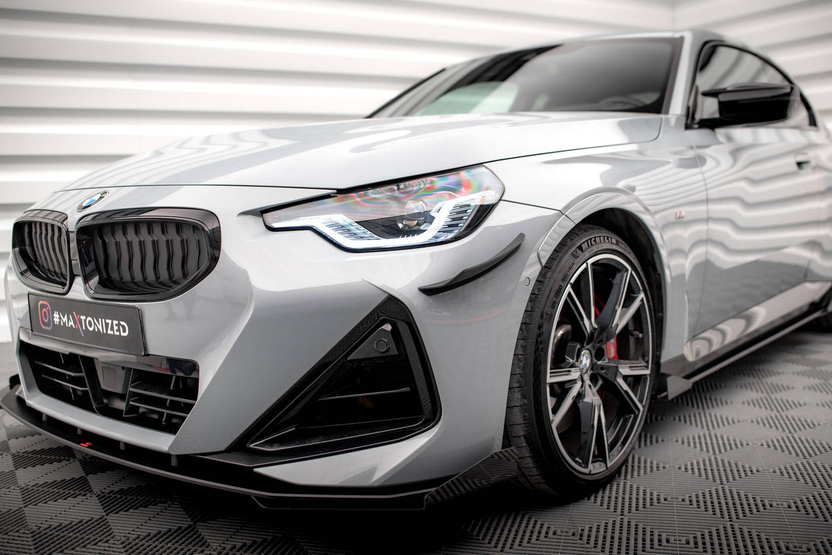 Front Bumper Wings (Canards) suitable for BMW 2 Coupe M-Pack / M240i G42