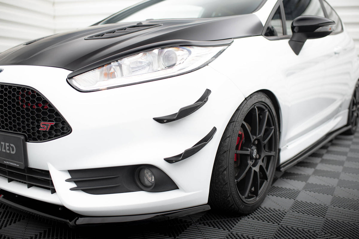 Front Bumper Wings (Canards) suitable for Ford Fiesta 7 ST Facelift