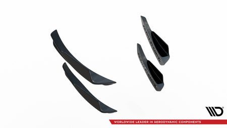 Front Bumper Wings (Canards) suitable for Ford Fiesta 7 ST Facelift