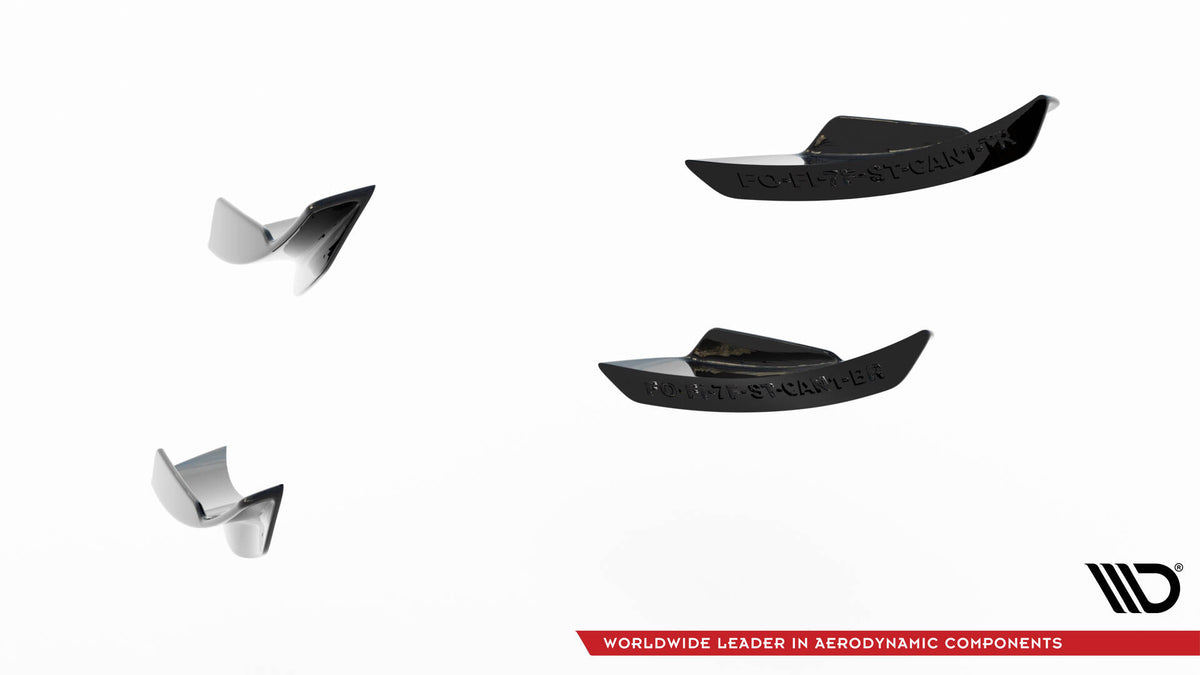 Front Bumper Wings (Canards) suitable for Ford Fiesta 7 ST Facelift