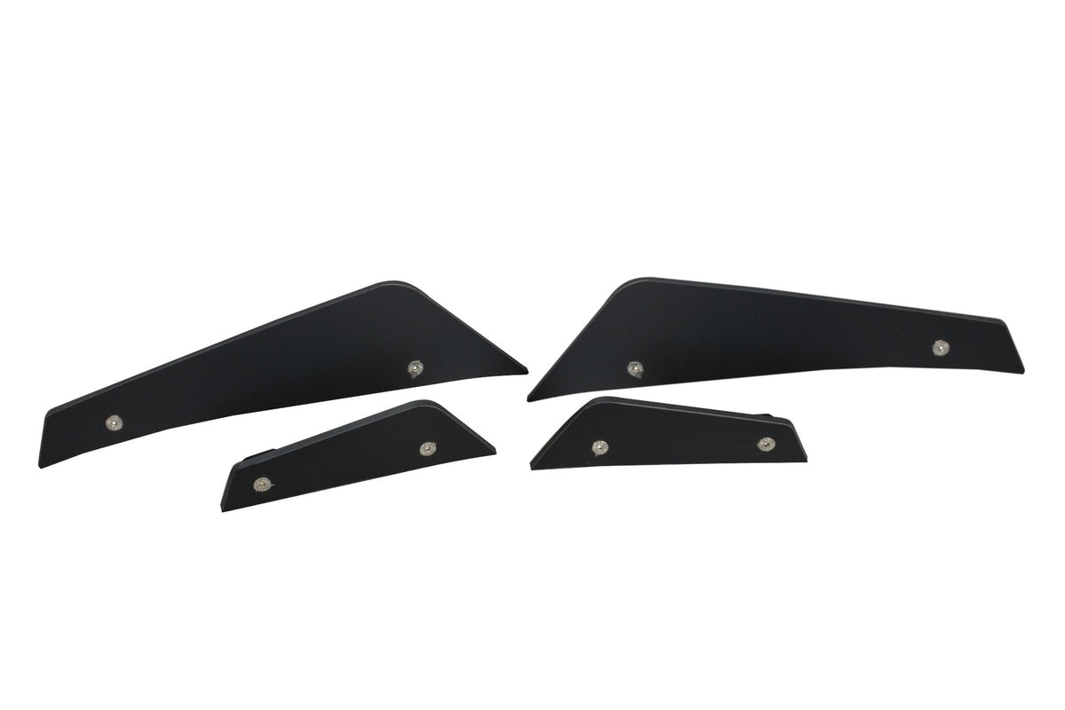 Front Bumper Wings (Canards) suitable for Ford Fiesta ST Mk7 FL