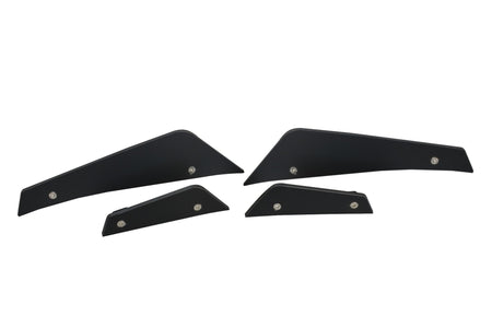 Front Bumper Wings (Canards) suitable for Ford Fiesta ST Mk7 FL