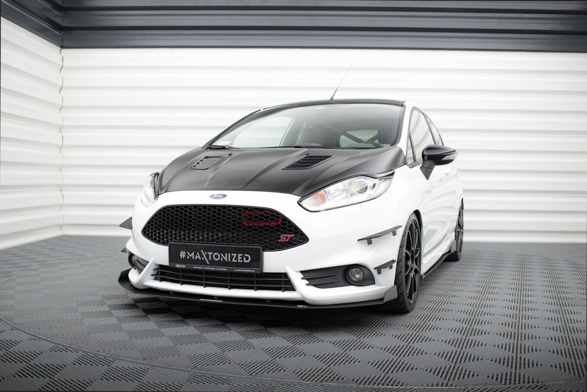 Front Bumper Wings (Canards) suitable for Ford Fiesta ST Mk7 FL