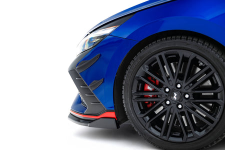Front Bumper Wings (Canards) suitable for Hyundai Elantra N Mk7