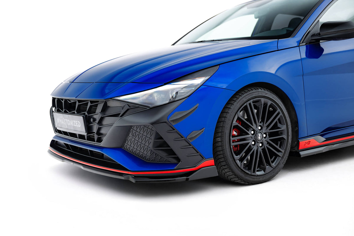 Front Bumper Wings (Canards) suitable for Hyundai Elantra N Mk7