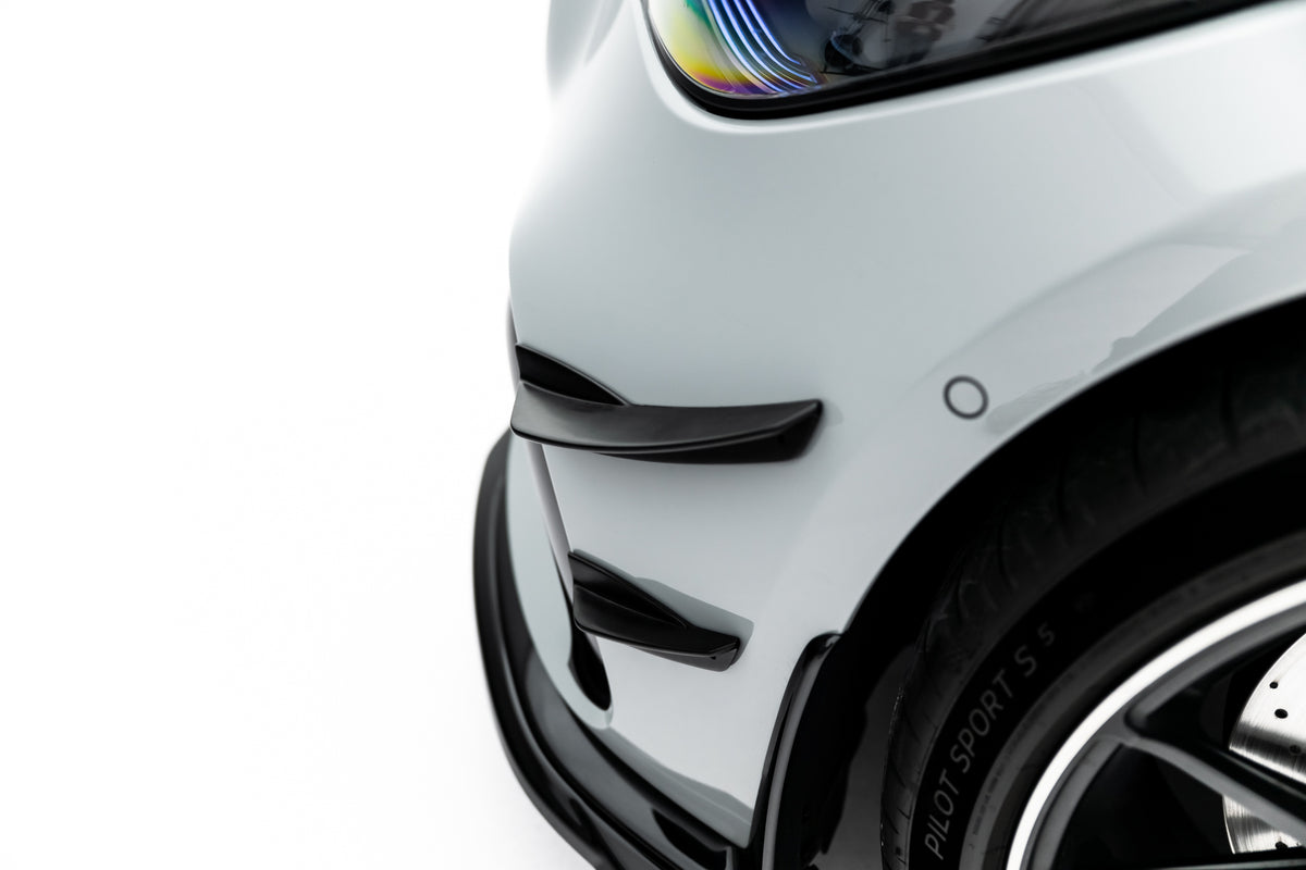 Front Bumper Wings (Canards) suitable for Mercedes-AMG CLE 53 Aero C236