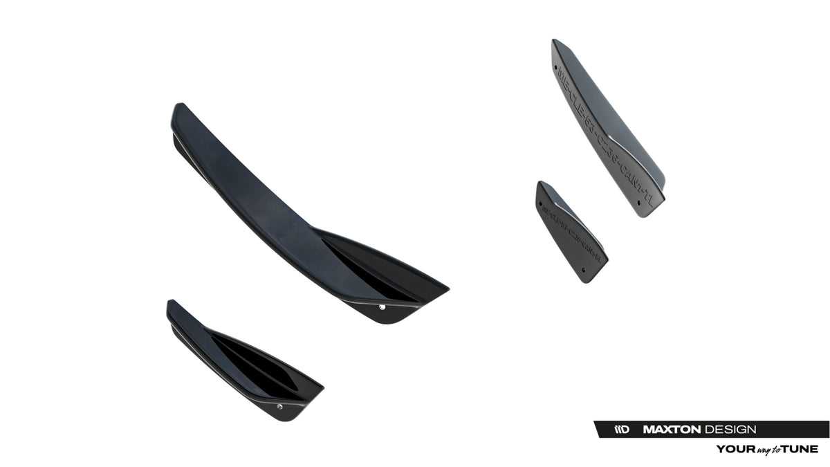 Front Bumper Wings (Canards) suitable for Mercedes-AMG CLE 53 Aero C236