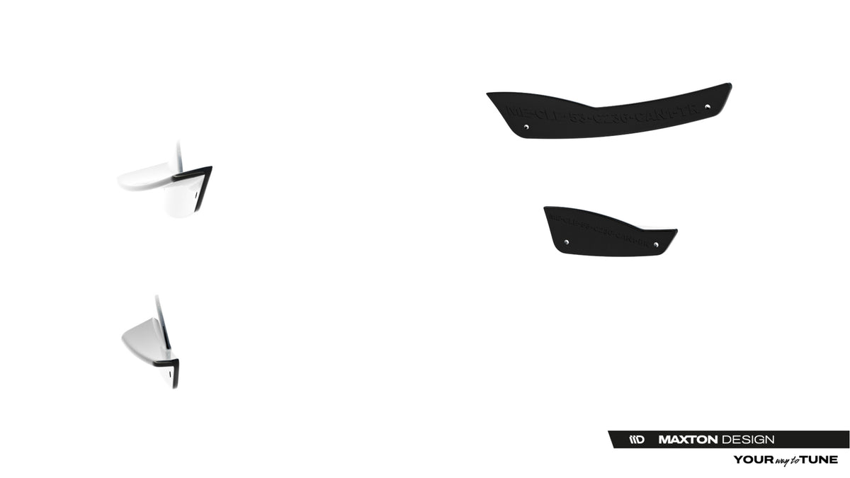 Front Bumper Wings (Canards) suitable for Mercedes-AMG CLE 53 Aero C236