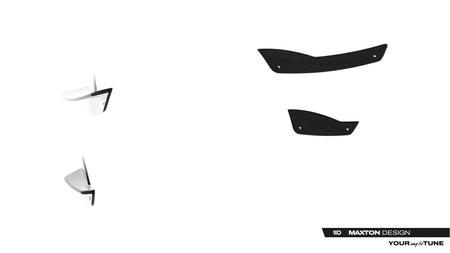 Front Bumper Wings (Canards) suitable for Mercedes-AMG CLE 53 Aero C236