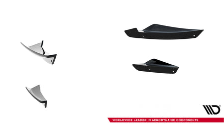 Front Bumper Wings (Canards) suitable for Skoda Octavia RS Mk4