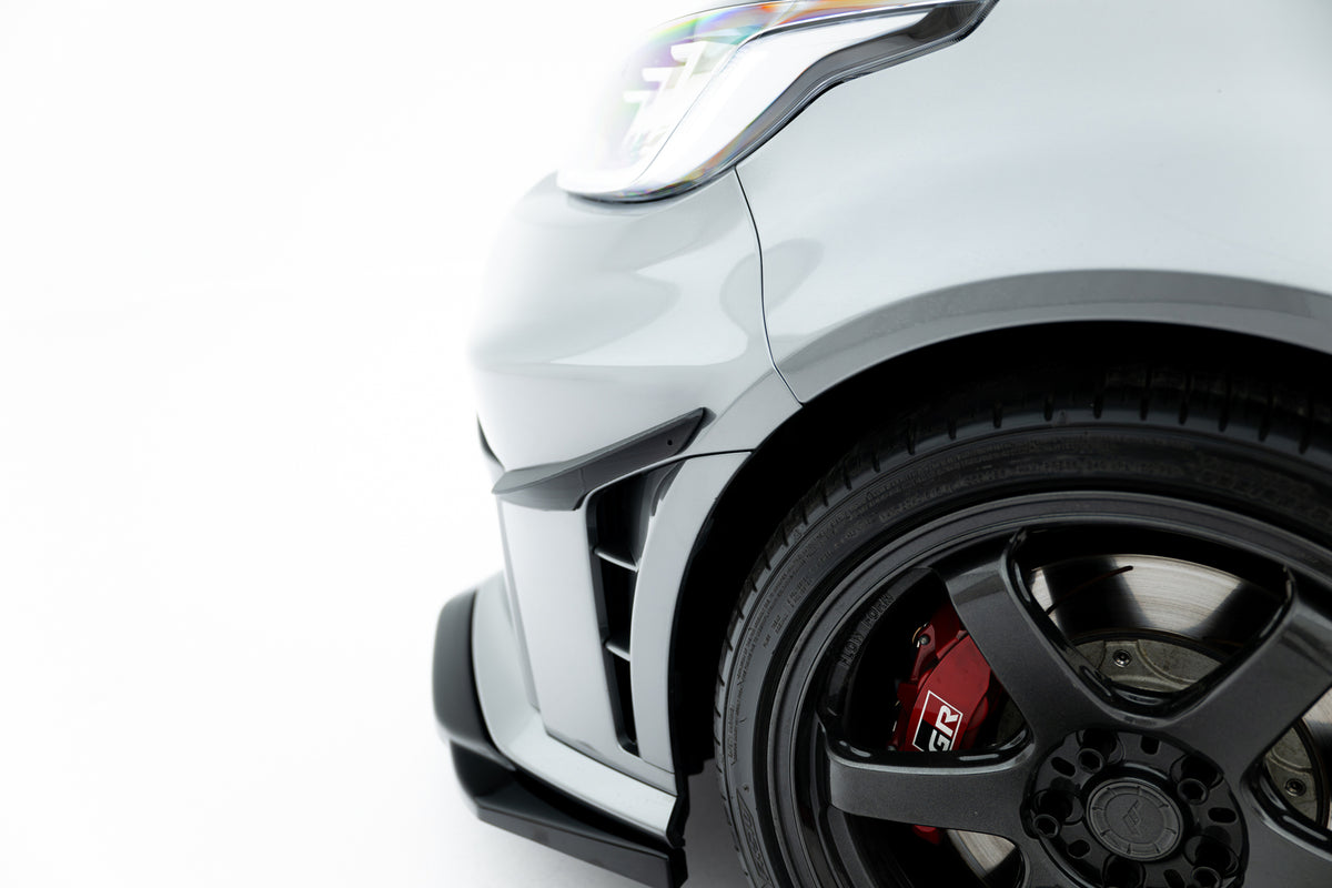 Front Bumper Wings (Canards) suitable for Toyota GR Yaris Mk4 Facelift
