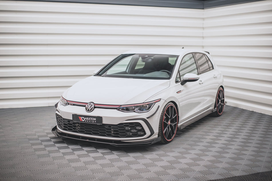 Front Bumper Wings (Canards) suitable for Volkswagen Golf GTI Mk8
