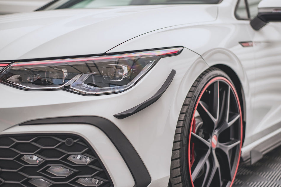 Front Bumper Wings (Canards) suitable for Volkswagen Golf GTI Mk8