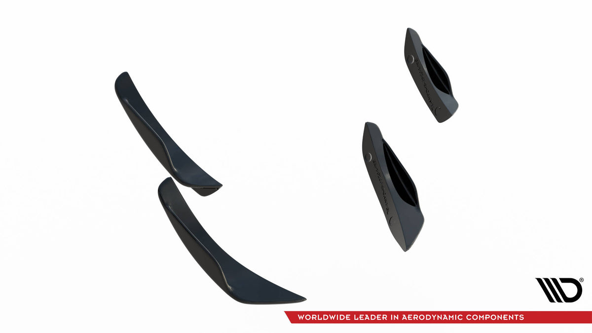 Front Bumper Wings (Canards) suitable for Volkswagen Jetta GLI Mk7