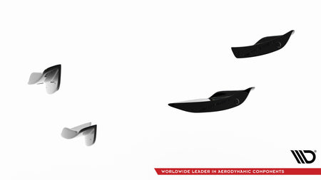 Front Bumper Wings (Canards) suitable for Volkswagen Jetta GLI Mk7