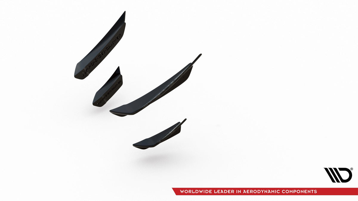 Front Bumper Wings (Canards) suitable for Volkswagen Polo GTI Mk6