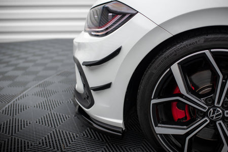 Front Bumper Wings (Canards) suitable for Volkswagen Polo GTI Mk6 Facelift