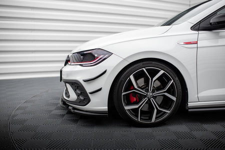 Front Bumper Wings (Canards) suitable for Volkswagen Polo GTI Mk6 Facelift