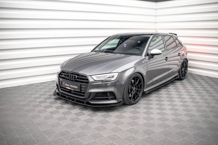 Front Flaps suitable for Audi S3 / A3 S-Line Sportback 8V Facelift