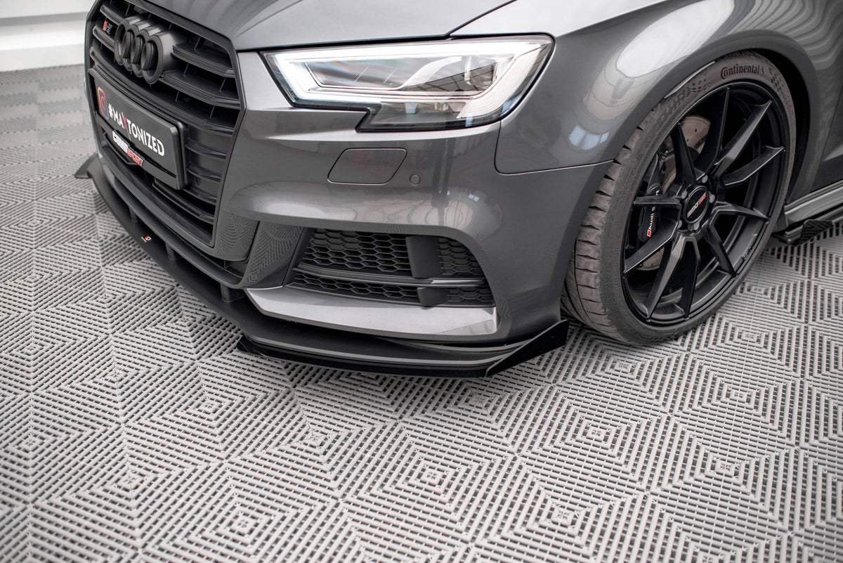 Front Flaps suitable for Audi S3 / A3 S-Line Sportback 8V Facelift