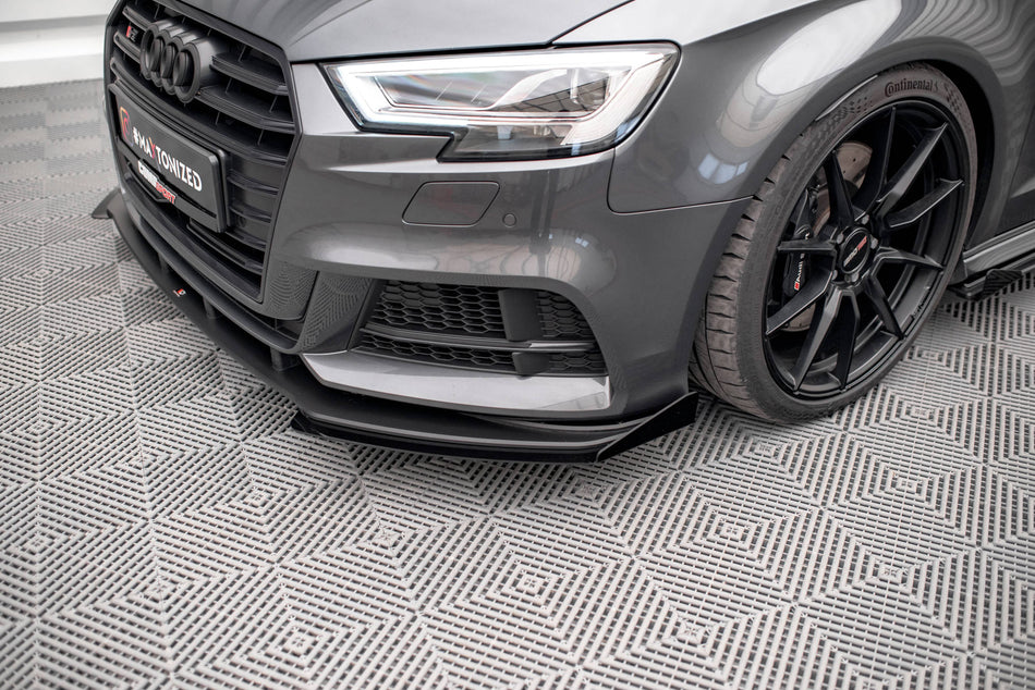 Front Flaps suitable for Audi S3 / A3 S-Line Sportback 8V Facelift